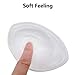 LLMoon Silicone Bra Pads Inserts, Transparent Cleavage, Enhancing Breast Pads(2 Pairs)