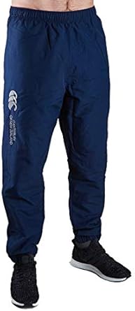canterbury mens cuffed hem stadium track pants navy