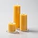 Richland® Yellow Pillar Candles Set of 18