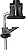 Dina Meri 325 MANICURE NAIL TABLE SWING ARM LAMP BLACK