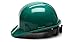 Pyramex Cap Style 4 Point Ratchet Suspension Hard Hat with Rain Trough - Comfortable Low Profile Design