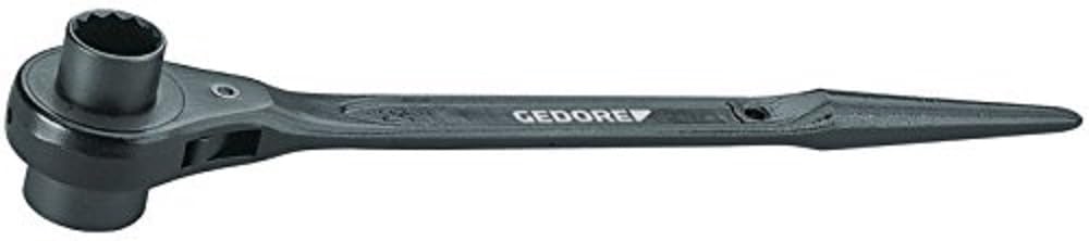Gedore Steel Construction Ratchet 29 Double Hexagon 19 X 22 mm (1) – 1382853