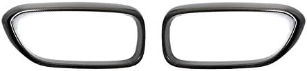 AutoTecknic Replacement Carbon Fiber Front Grilles Surrounds For F90 M5
