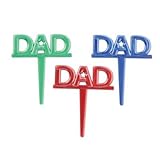 Father's Day Dad Cupcake Picks - 24 ct