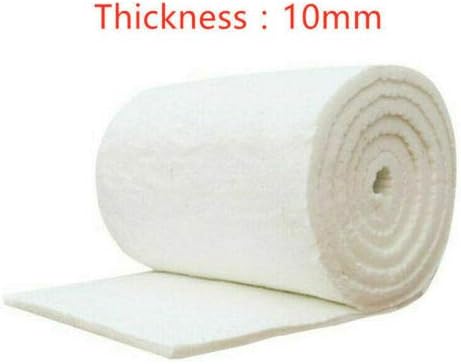 Silicate Ceramic Fiber Blanket Insulation High Temperature Fireproof Mat Pad (10mm Thick) - Image 3