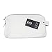 Large All Purpose Dopp Kit Utility Bag (Cords, Chargers, Tools, School/Office Supplies) Handmade by Hide & Drink :: White