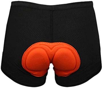 Glomab Bicycle Underwear for Men Outdoor Sponge Boxers Padded Cycling Shorts