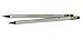 Ticonderoga SenseMatic Pencil, 0.7 mm Lead, Silver/Black Barrel, Pack of 2 - 1464311