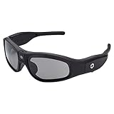 iVUE Rincon 1080P HD Camera Glasses Video Recording Sport Sunglasses DVR Eyewear (Tilt Lens, Polarized/Impact Resistant, WiFi/App) (No Mem)
