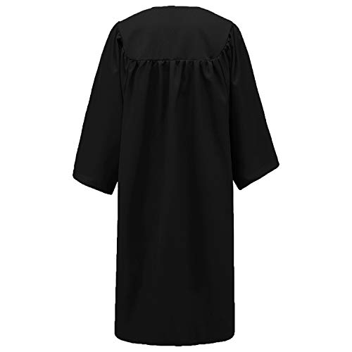 GraduationStudio Unisex Adult Matte Graduation Gown Only, Black Choir