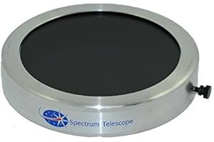 SPECTRUM TELESCOPE Film Solar Filter 4.75'' (ST475BP1) Film Solar Filter for Telescopes That fit This Filter Size:Your O.D. Measurement: 4 3/8 (111mm) to 4 5/8 (117mm) Meade 4” APO, 102ED;