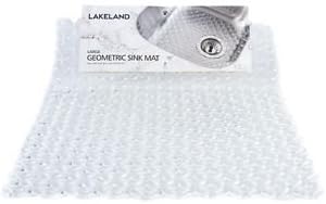Lakeland Cut To Size Sink Liner Large Clear - 31.5cm x 41.5cm Prevents Slips & Scratches - Image 4