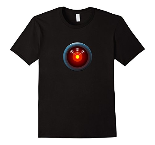 Mens HAL 9000 Artificial Intelligence T-Shirt Large Black