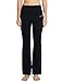 BALEAF Women's High Waist Bootleg Pants Tummy Control Workout Boot-Cut Yoga Pants Black Size L