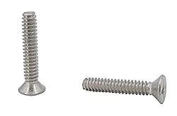 FixtureDisplays® 6-32 X 3/4" Stainless Flat Head