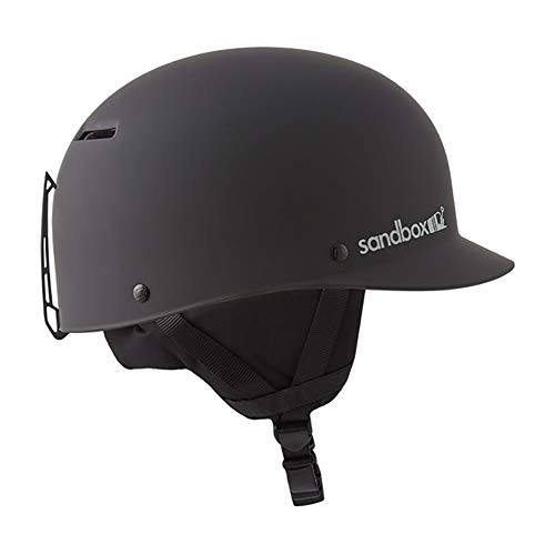 SANDBOX Classic 2.0 Snow Snow Helmet (Matte Black, Large)