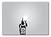 Michael Jordan Shooting Apple Macbook Decal Vinyl Sticker Apple Mac Air Pro Retina Laptop sticker