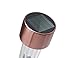 SUNWIND 12-Pack Solar-Powered Stainless Steel Led Pathway Garden Lights for Outdoor Décor Lawn,Patio,Yard,Walkway,Driveway (Copper)
