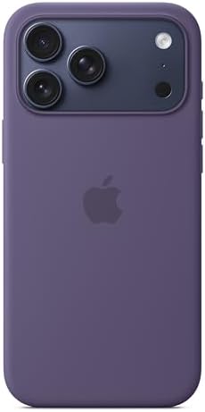 Capa de silicone com MagSafe para iPhone 17 Pro MAX - Névoa Roxa
