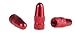 partstock(TM 12-Pack Multi-Color Anodized Machined Aluminum Alloy Bicycle Bike Tire Valve Caps Dust Covers French Style Presta Valve Cap.