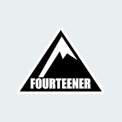 fagraphix Black Triangle Fourteener Sticker Decal