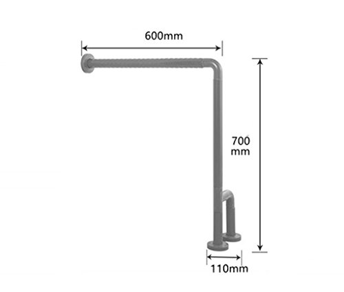 Handrails, Accessibility Nylon Landing armrest Toilet WC Old Man Handle Balance Assist (Color : #1)
