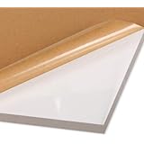 1/4" (0.220"-0.236") Clear Acrylic Sheet 12"x24" Cast Plexiglass (5.5mm-6mm) Thick Nominal Size AZM Displays