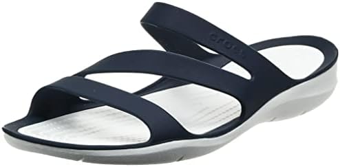 Crocs Swiftwater Sandal W, Womens Sandal Navy/White, 39/40 EU price in UAE  | Amazon UAE | kanbkam