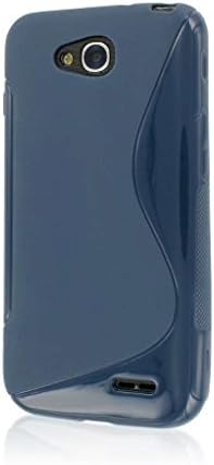MPERO [Flex S] LG Optimus L90 Case, Slim Fit Protective Flexible Shell Cover, Blue