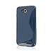 MPERO [Flex S] LG Optimus L90 Case, Slim Fit Protective Flexible Shell Cover, Blue