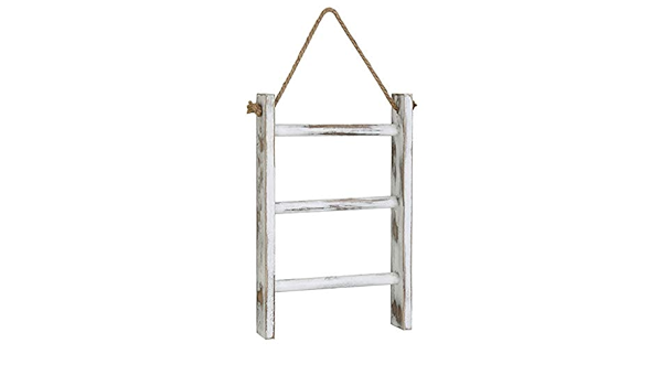 Toallero De Pie Madera 3-Tier Toalla De La Escala De ...