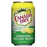 Canada Dry&reg; Lemon Lime Flavored Sparkling Seltzer Water
