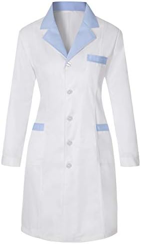 MedicalUniforms Medical Science Lab Coats for Women and Men Physician Chemistry Jackets Long Sleeve