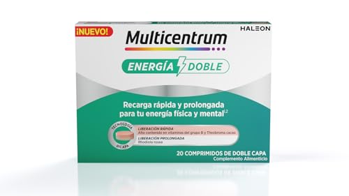 Energía Doble, Complemento Alimenticio, 20 Comprimidos