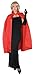 Rubie's Satin Cape with Collar 3/4 Length Costume, Red, 45-Inch