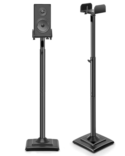 Pedestal Caixa de Som, Pedestal para Caixas Acústicas, Kit Pedestal Caixa Som, Suporte Caixa de Som, Kit 2 Pedestal Caixa Som