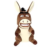 Easfan Donkey Hand Puppet Plush Animal Toy with