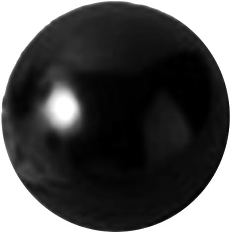 Davies - A10-0030-C Thermoset Ball Knob, Smooth Rim, Threaded Hole, #10-32 Thread Size X 3/8" Thread Length, 1" Diameter (Pack of 5)