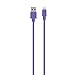 Belkin Apple Certified MIXIT Lightning to USB Cable, 4 Feet (Purple)