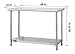 TRINITY EcoStorage NSF, 48-Inch Stainless Steel Utility Table,