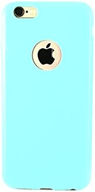 iPhone 6 6s Candy colors Soft TPU Silicon phone cases for iPhone 6 6s (Mint Green)
