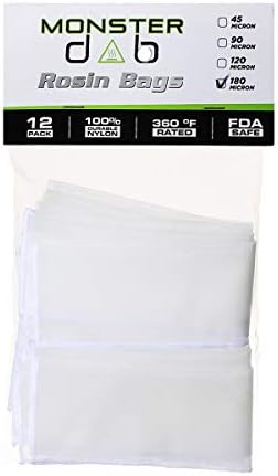 2" x 10" 180 Micron Monster Dab Rosin Bag