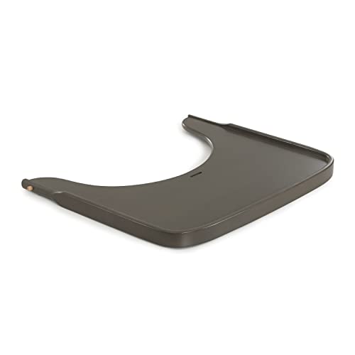 hauck Alpha Wooden Tray, Charcoal - Tray for Alpha+ Wooden Highchair, FSC® Certified Beech Wood, 6 Months+, Easy to Clean, Raised Edge