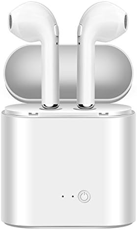 Wireless Headset, Bluetooth Headset Mini In-Ear Headphones, Sports Earphones with Charging Kit Genuine Wireless Earbuds for iPhone X/8/7/6/6s and Most Android Smartphones