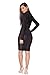 BUETYART Women Bandage Bodycon Dress Sexy Club Dress Party Midi Dress