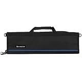 Messermeister 8-Pocket Padded Knife Roll, Black