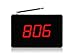 SINGCALL Wireless Calling System, Paging System, for Cafe, Coffee Shop, Restaurant, Office, Small Display Big Screen, Pack of 1 Display 5 Bells