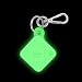 Fintie Silicone Case with Carabiner Keychain for Tile Mate Previous Generation (2016), Anti-Scratch Lightweight Soft Protective Sleeve Skin Cover for Tile Mate Item Finder, Green Glow in The Dark