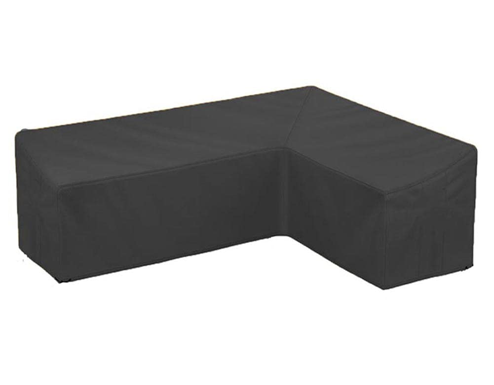 UCARE L Shape Furniture Cover Outdoor V-Shaped Sectional Sofa Cover Waterproof Lawn Patio Furniture Cover for Garden (L-shape Left 78 * 106in)