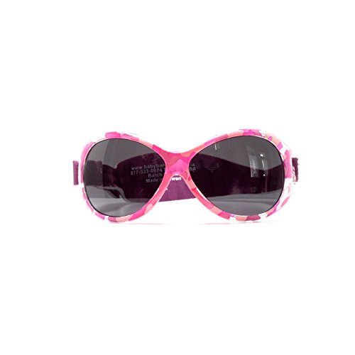 Kidz Banz Retro Banz Oval Kidz Sunglasses, Pink Diva Camo 2-5 Years